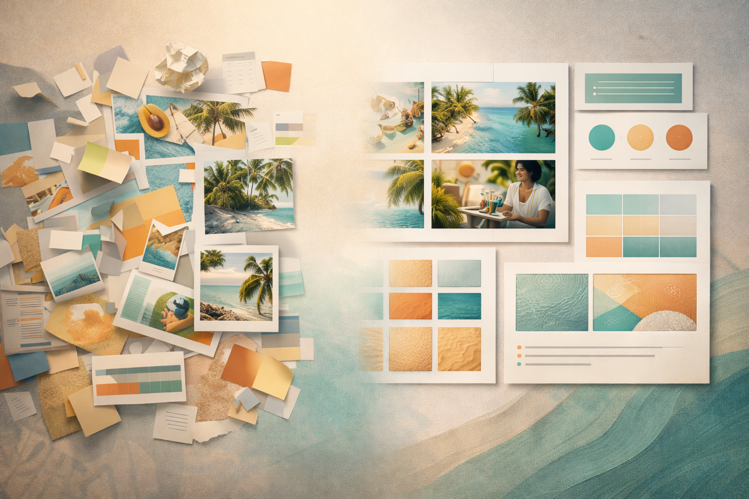 From chaos to visual order image