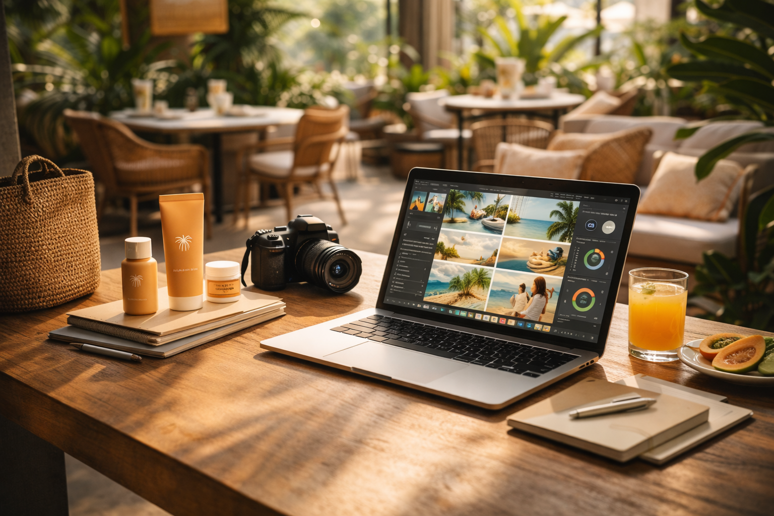 Commercial photography in real use image